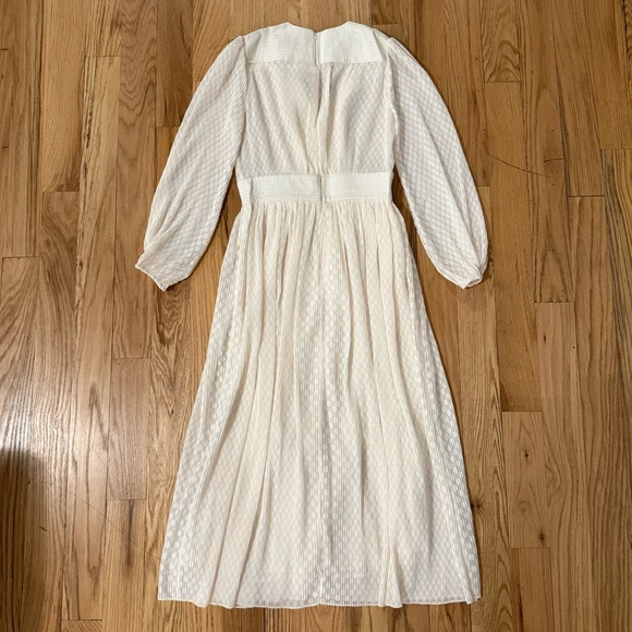 Zimmermann Plisse Dress in Pearl - Picture 10 of 16